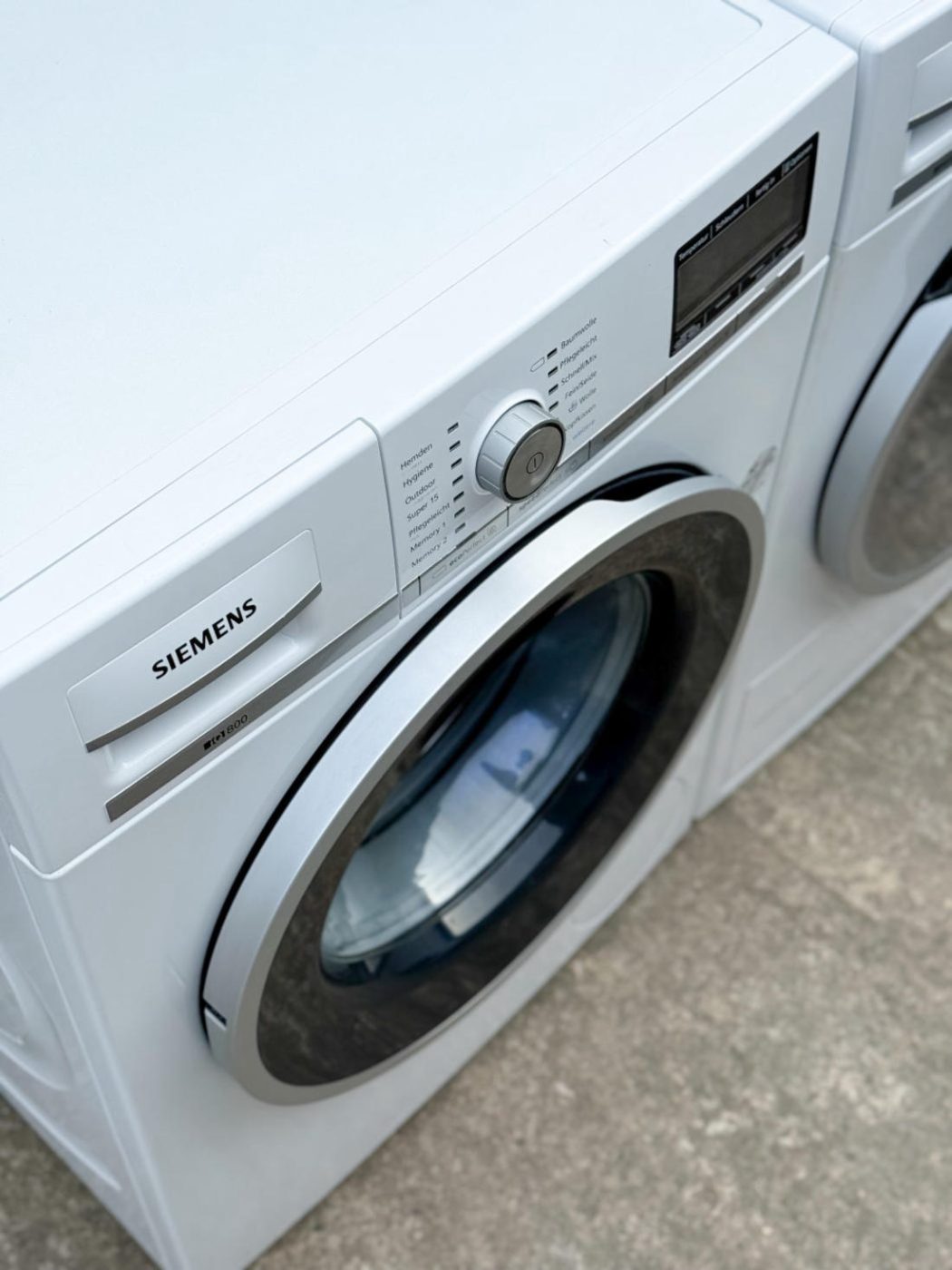 Siemens б/у iQ800 (комплект пральна + сушарка)