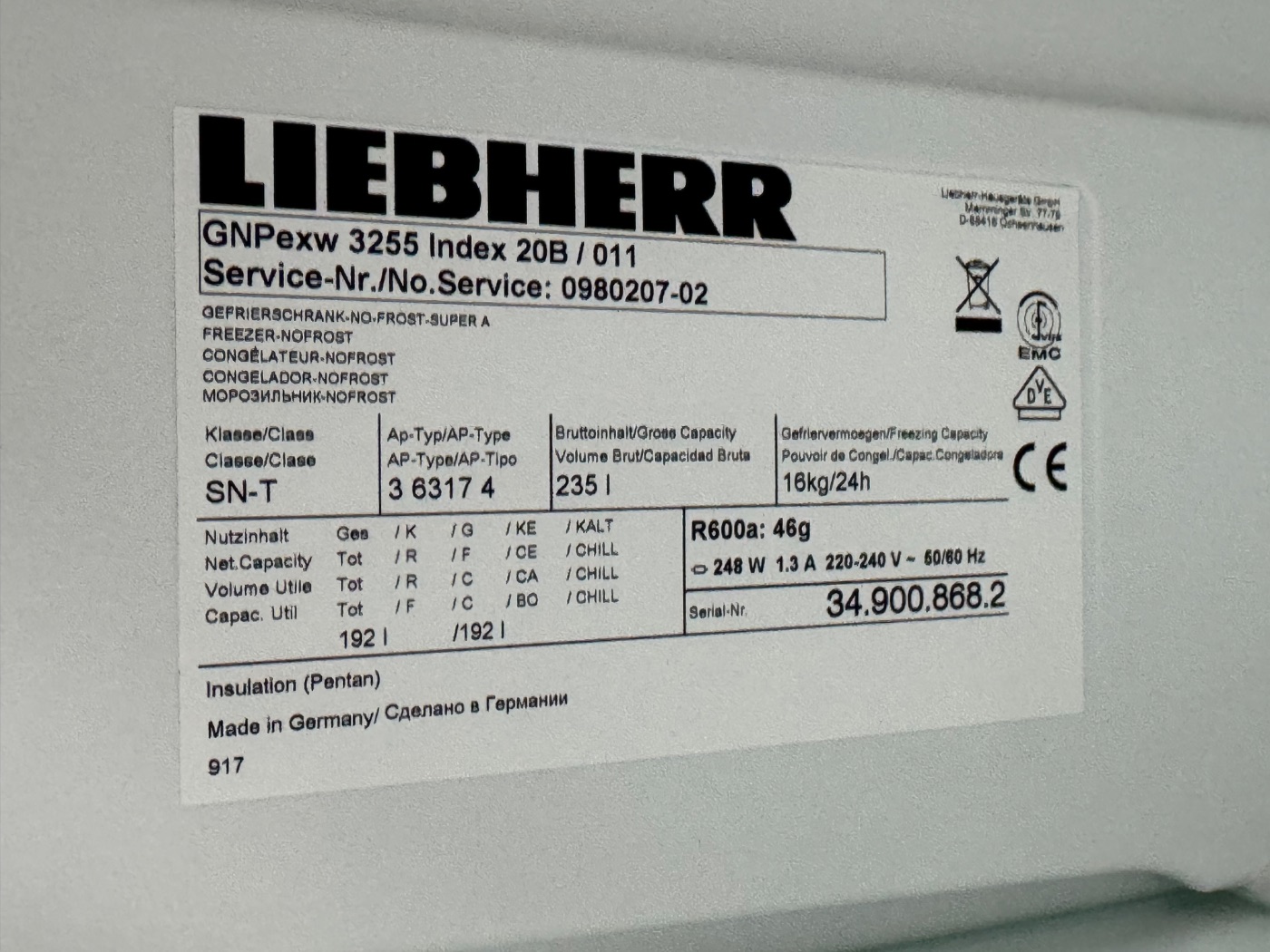Liebherr GNPexw 3255