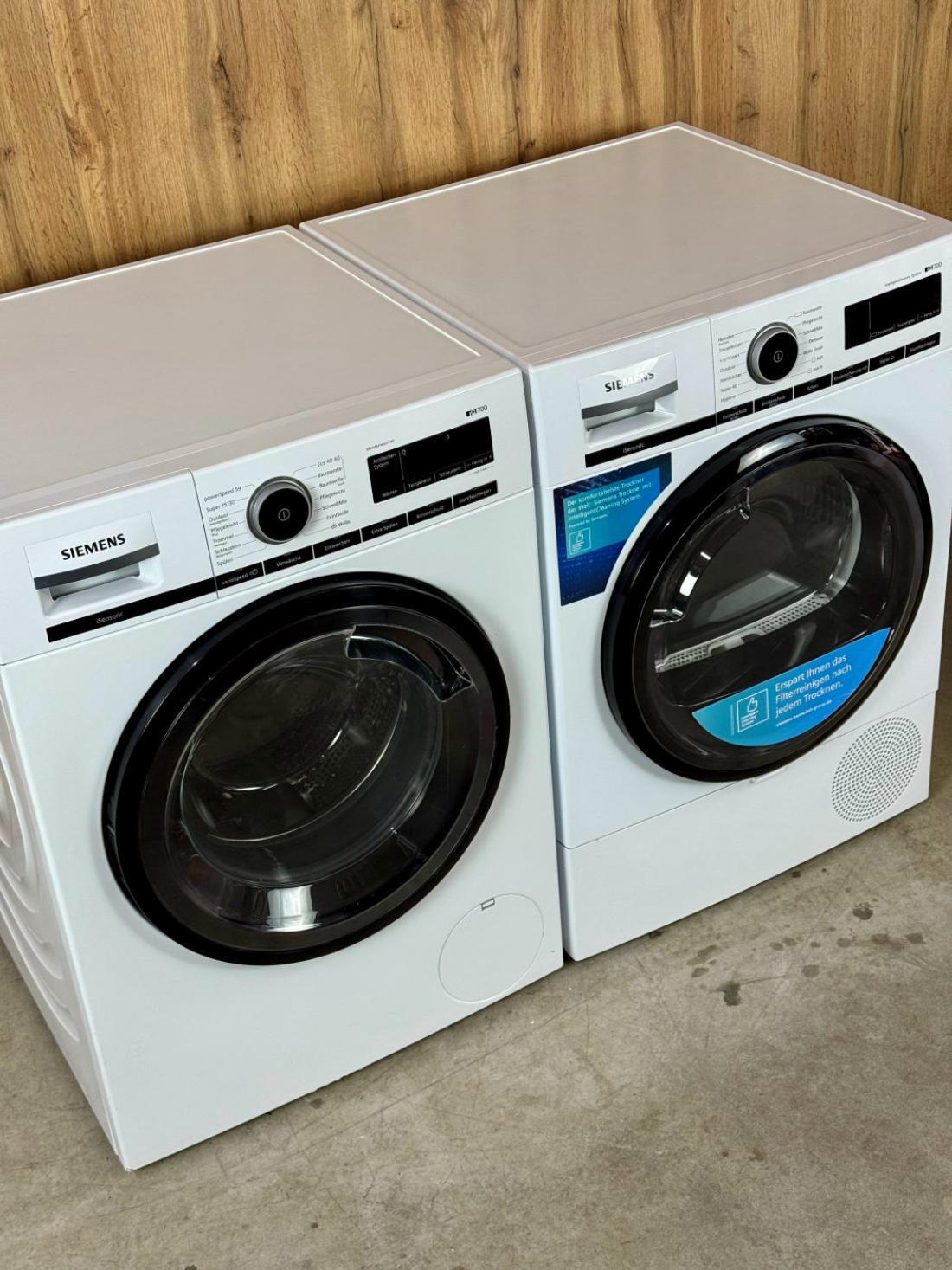 Siemens б/у WM14VMFCB9 + WT47XMA1 (комплект)