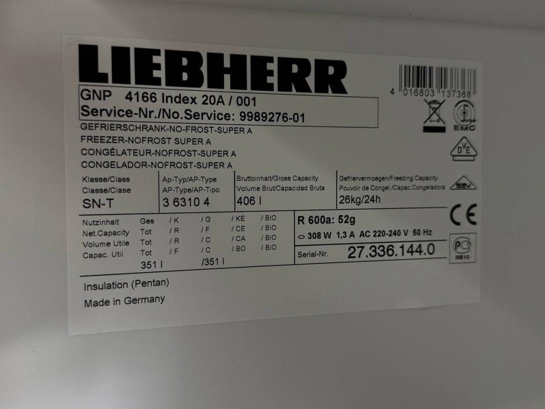 Liebherr GNP 4166 (NoFrost Super A)