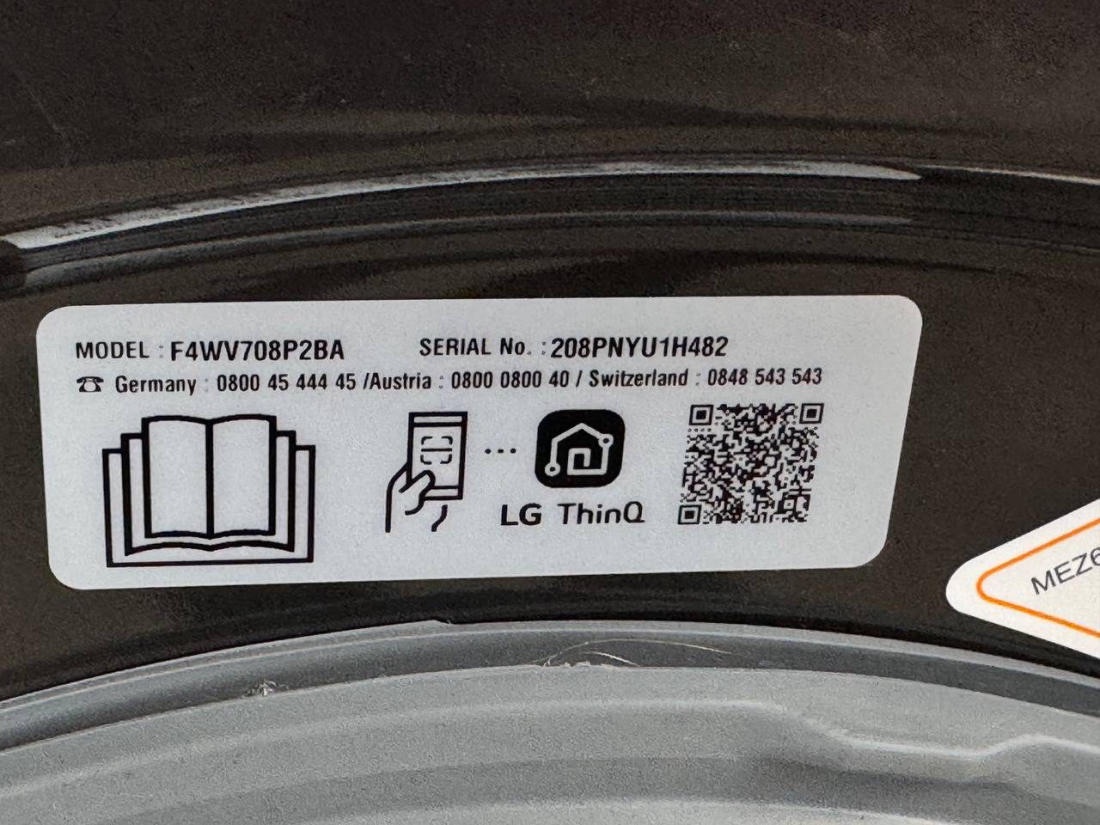 LG б/у F4WV708P2BA